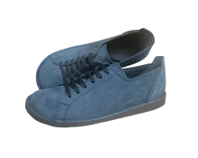 kožne cipele tamno plava brušena (4)