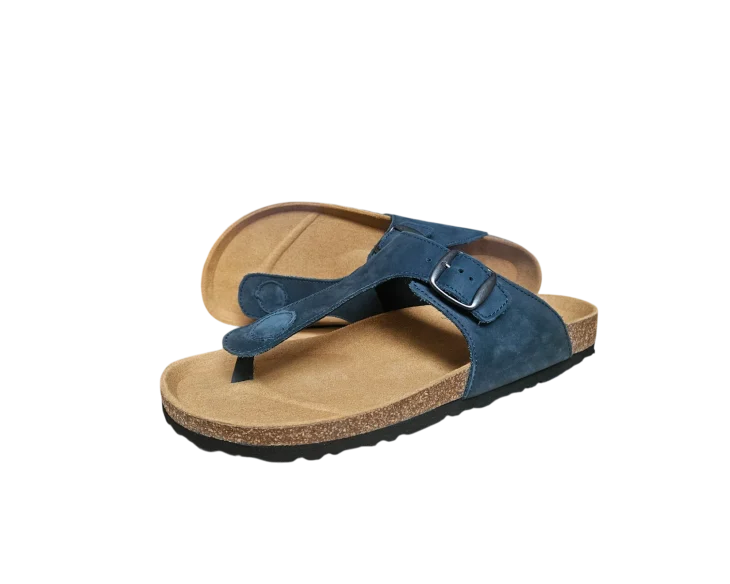 muske tamnoplave anatomske japanke.