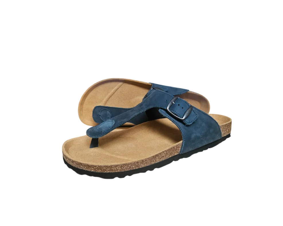 muske tamnoplave anatomske japanke.