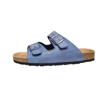 zenske anatomske kozne natikace dusty blue.