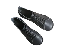 zenske crne cipele prirodna koza odozgo.2