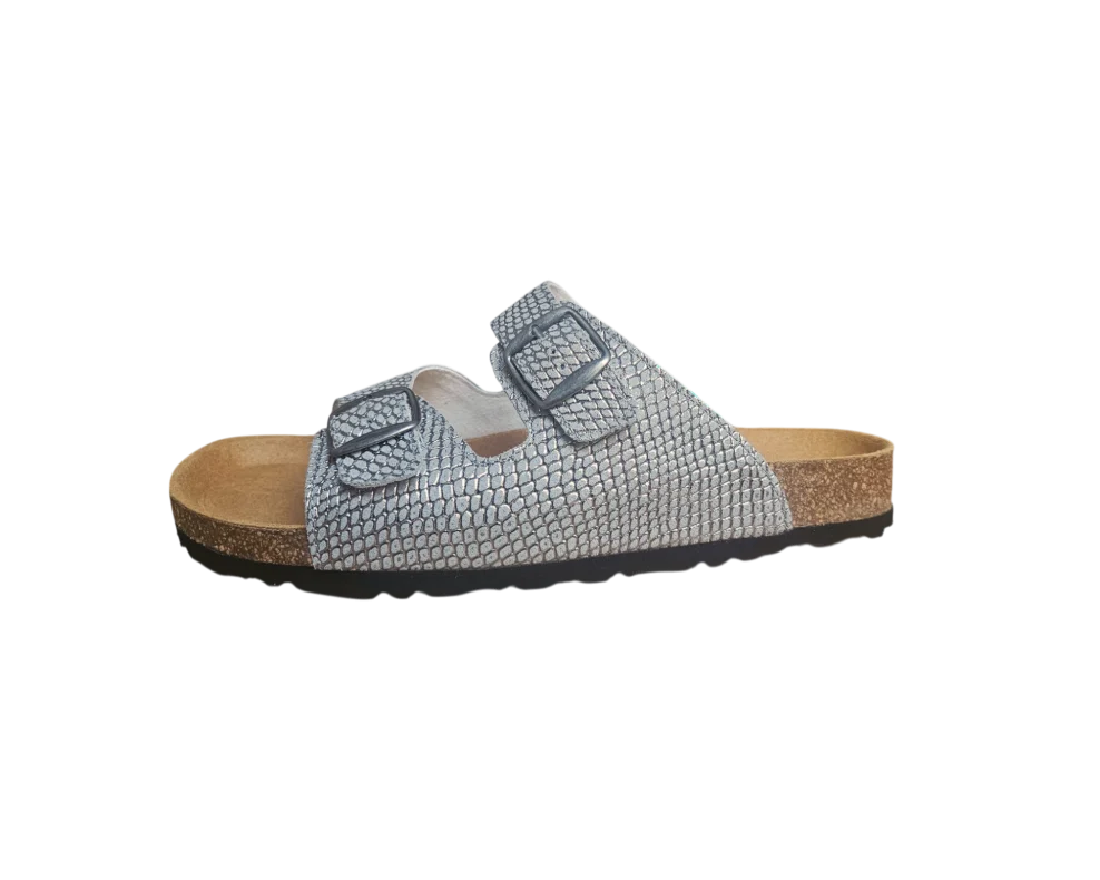 zenske natikace srebrne crni don